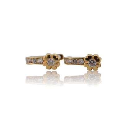 CERCEI AUR GALBEN 14K_108012