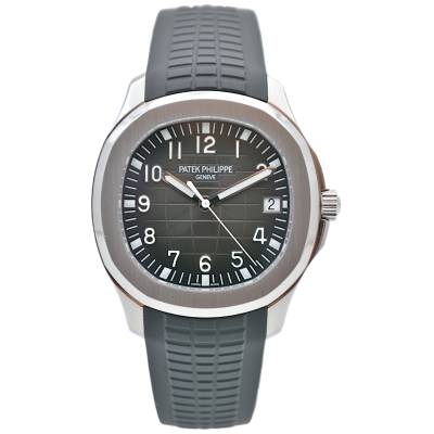 PATEK PHILIPPE AQUANUAT 40.8MM STAINLESS STEEL BLACK DIAL BOX+PAPERS 2021 REF: 5167A-001