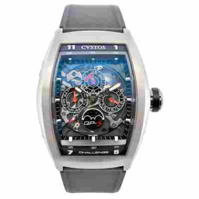 CVSTOS CHALLENGE QP-S PERPETUAL 41MM SKELETON STEEL LTD ED 2006 REF: CVQPTNSTGR