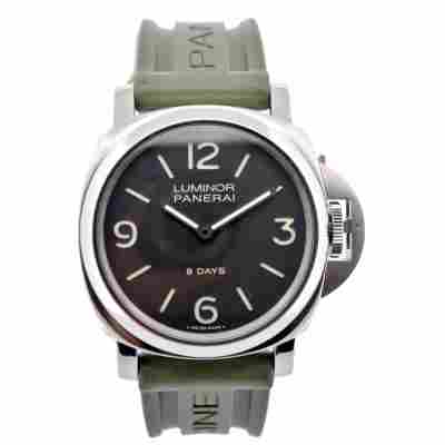 PANERAI LUMINOR BASE 8 DAYS 44MM STAINLESS STEEL MANUAL WINDING 1999 REF: PAM 00560