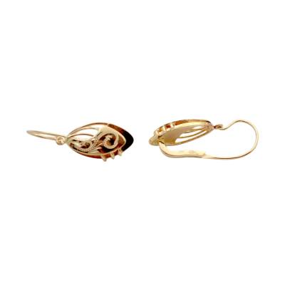 CERCEI AUR GALBEN 14K
