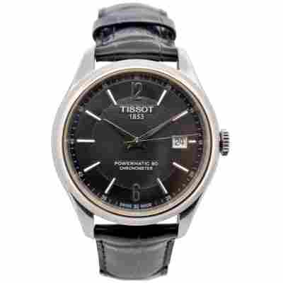 TISSOT BALLADE POWERMATIC 80 COSC 41 MM BOX+PAPERS 2017 AUTOMATIC STEEL REF: T108.408.16.057.00 