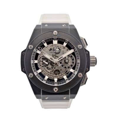 HUBLOT KING POWER UNICO BLACK MAGIC 48 TITANIUM&CERAMIC BOX+PAPERS 2013 REF: 701.CI.0170.RX
