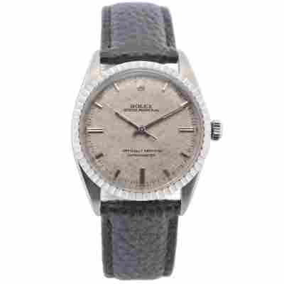 ROLEX OYSTER PERPETUAL 36 STAINLESS STEEL BEYELER DIAL AUTOMATIC 1965 APROX VINTAGE REF: 1018