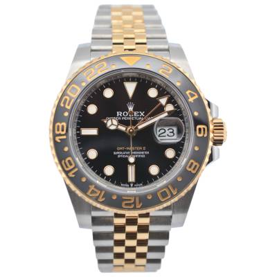 ROLEX GMT MASTER II 40 ZOMBIE TWO TONE FULL SET 2023 JUBILEE REF: 126713GRNR