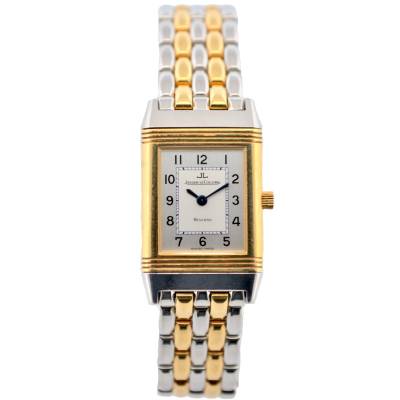 JAEGER-LECOULTRE REVERSO LADY 20-33MM YELLOW GOLD&STEEL QUARTZ REF:260.5.08