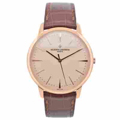 VACHERON CONSTANTIN PATRIMONY 40MM ROSE GOLD SILVER DIAL FULL SET 2010 REF: 86180/000R-9291
