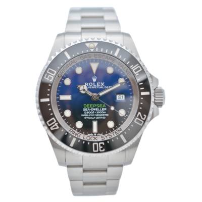ROLEX SEA DWELLER DEEPSEA JAMES CAMERON 44MM OYSTERSTEEL BLUE DIAL REF: 126660