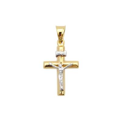 PANDANT IN FORMA DE CRUCE DIN AUR 14K