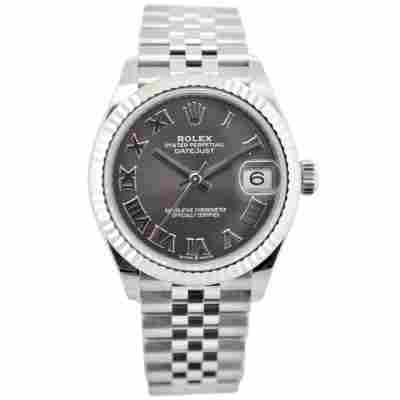 ROLEX DATEJUST 31 GREY ROMAN DIAL FULL SET UNWORN 2025 JUBILEE REF: 278274