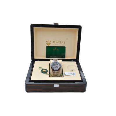 ROLEX DAYTONA COSMOGRAPH 40 BLACK DIAL CERAMIC STAINLESS STEEL 2021 REF: 116500LN 