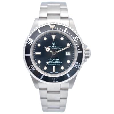 ROLEX SEA-DWELLER 40 AUTOMATIC STAINLESS STEEL BLACK DIAL OYSTER 2006 REF 16600T