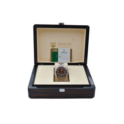 ROLEX SUBMARINER NO DATE 40 OYSTER STEEL BLACK CERAMIC 2015 REF: 114060 