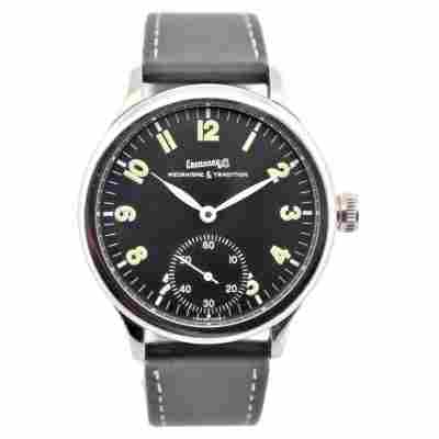 EBERHARD & CO. TRAVERSETOLO 43MM STAINLESS STEEL MANUAL WINDING 2010 REF: 21016