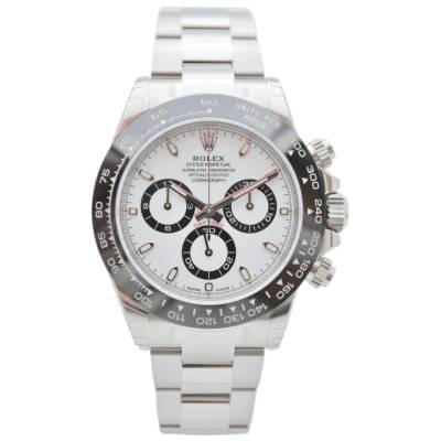 ROLEX DAYTONA COSMOGRAPH PANDA 40 CERAMIC OYSTER STEEL 2019 STICKERS REF: 116500LN 