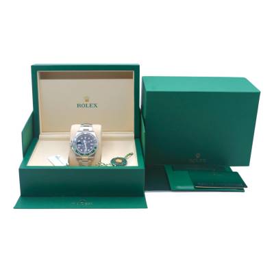 ROLEX GMT MASTER II SPRITE 40 OYSTERSTEEL GREEN BEZEL BOX+PAPERS 2025 REF: 126720VTNR