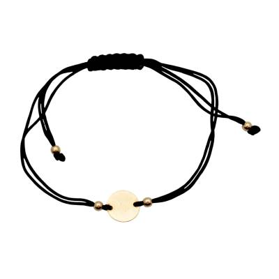 BRATARA PE SNUR CU AUR GALBEN 14K_132280