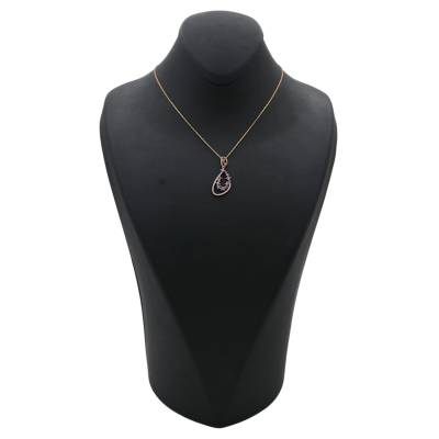 LANT SI PANDANT AUR ROZ 14K_131932