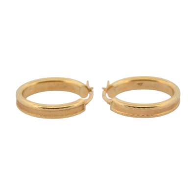 CERCEI AUR GALBEN 18K_123507