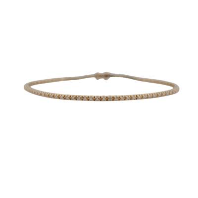 BRATARA AUR GALBEN 14K CU DIAMANTE NATURALE_117027