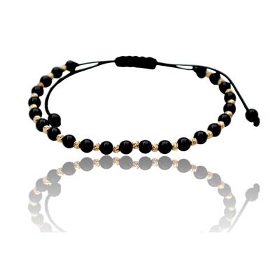 BRATARA PE SNUR CU AUR GALBEN 14K_132273