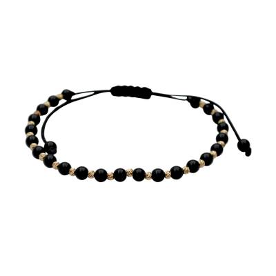 BRATARA PE SNUR CU AUR GALBEN 14K_132273