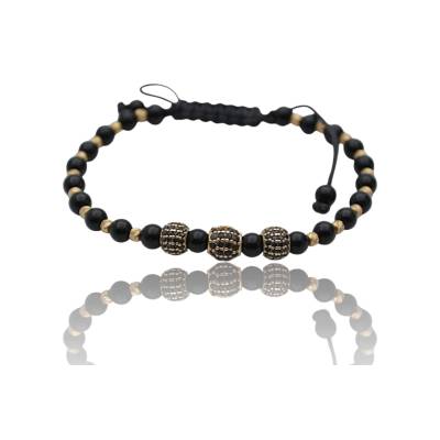 BRATARA PE SNUR CU AUR GALBEN 14K_132548