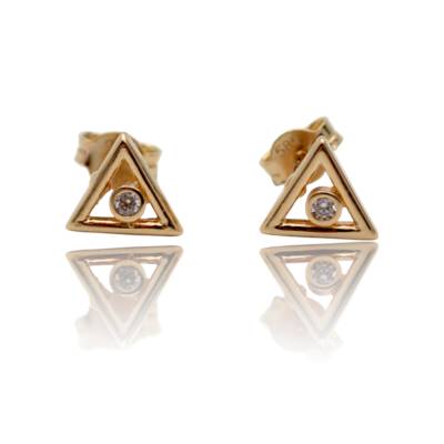 CERCEI CU SURUB DIN AUR GALBEN 14K_132560