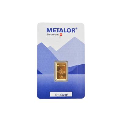 LINGOU DIN AUR METALOR 2 GR PURITATE 999.9 (24K) 
