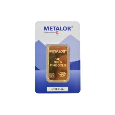 LINGOU DIN AUR METALOR 20 GR PURITATE 999.9 (24K)