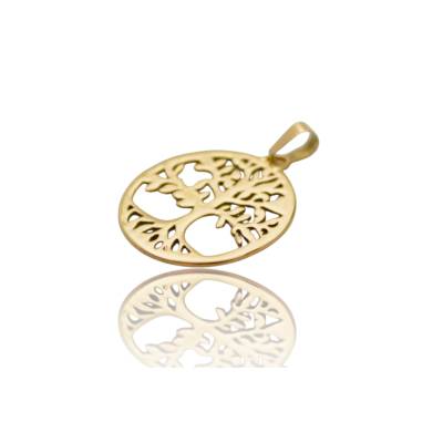 PANDANT CU MODEL COPACUL VIETII DIN AUR GALBEN 14K_131525