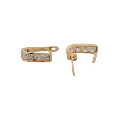 CERCEI AUR GALBEN 14K_123683