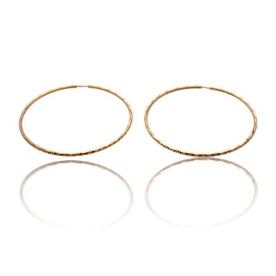 CERCEI ROTUNZI DIN AUR ROZ 18K_131751