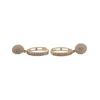 CERCEI AUR GALBEN 14K_123666