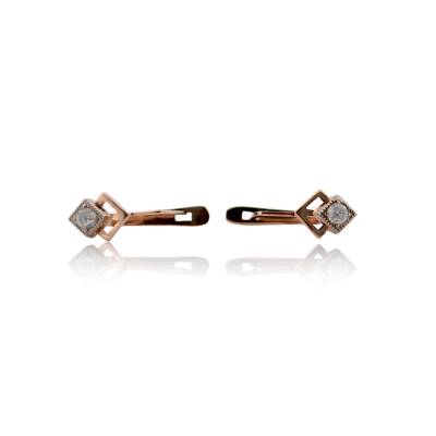CERCEI AUR ROZ 14K_123622