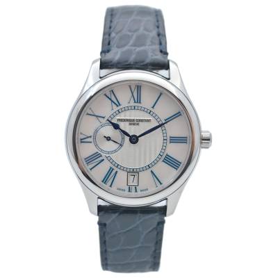 FREDERIQUE CONSTANT CLASSIC LADIES 36 STEEL SILVER DIAL NEW AUTOMATIC REF: FC-318MPWN3B6-CL