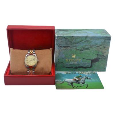 ROLEX DATEJUST 36 AUTOMATIC TWO TONE CHAMPAGNE DIAL JUBILEE 1978 BOX ONLY REF: 16013