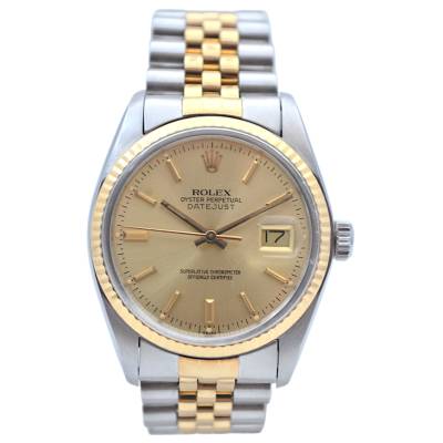 ROLEX DATEJUST 36 AUTOMATIC TWO TONE CHAMPAGNE DIAL JUBILEE 1978 BOX ONLY REF: 16013