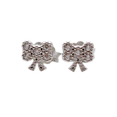 CERCEI CU SURUB IN FORMA DE FUNDITA DIN AUR ALB 14K_131872