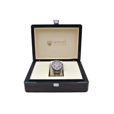 EBERHARD&CO. CHAMPION V AUTOMATIC STEEL 43MM BROWN DIAL AUTOMATIC REF:  31063