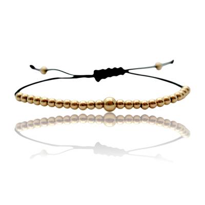 BRATARA PE SNUR CU AUR GALBEN 14K_131706