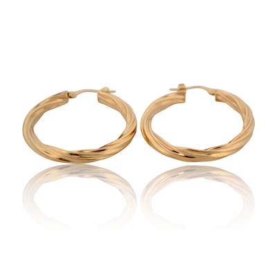 CERCEI AUR GALBEN 14K_124073