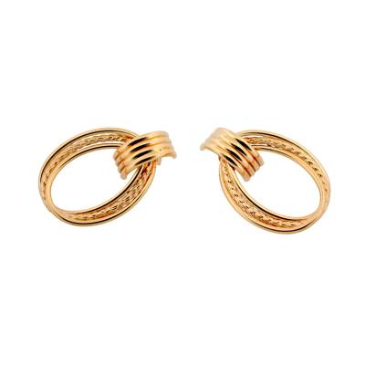 CERCEI AUR GALBEN 14K_123878