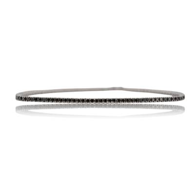 BRATARA TENIS AUR ALB 18K CU DIAMANTE NATURALE _117864