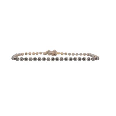 BRATARA TENNIS AUR ALB 18K CU DIAMANTE NATURALE_118383