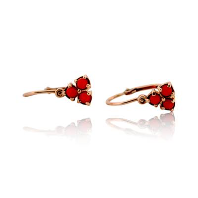 CERCEI AUR ROZ 14K_123932