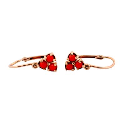 CERCEI AUR ROZ 14K_123932