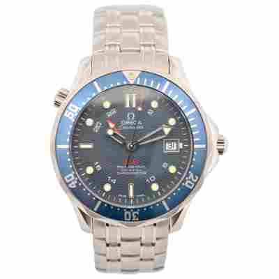 OMEGA SEAMASTER DIVER 300M GMT 41MM BLUE BOX+PAPERS 2012 REF: 2535.80.00