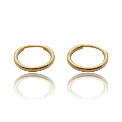 CERCEI ROTUNZI DIN AUR GALBEN 14K_131808