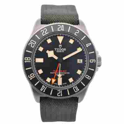 TUDOR PELAGOS FXD GMT 42MM TITANIUM BLACK DIAL FULL SET 2024 REF: 2542G247NU